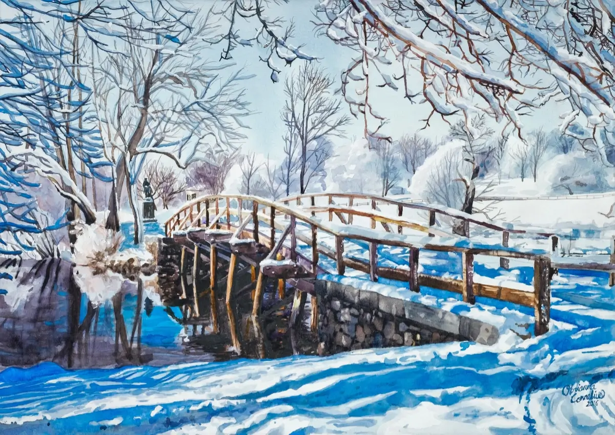 Defense of the Nation Watercolor 12x18 $1200